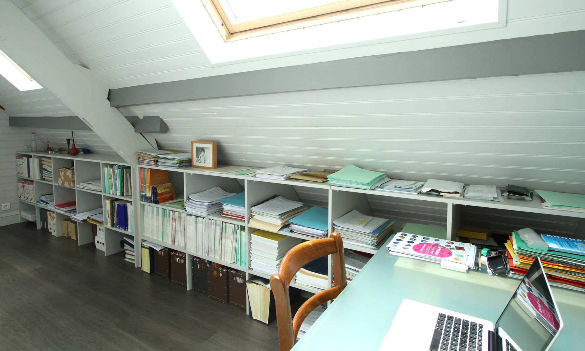 rangements sous pente