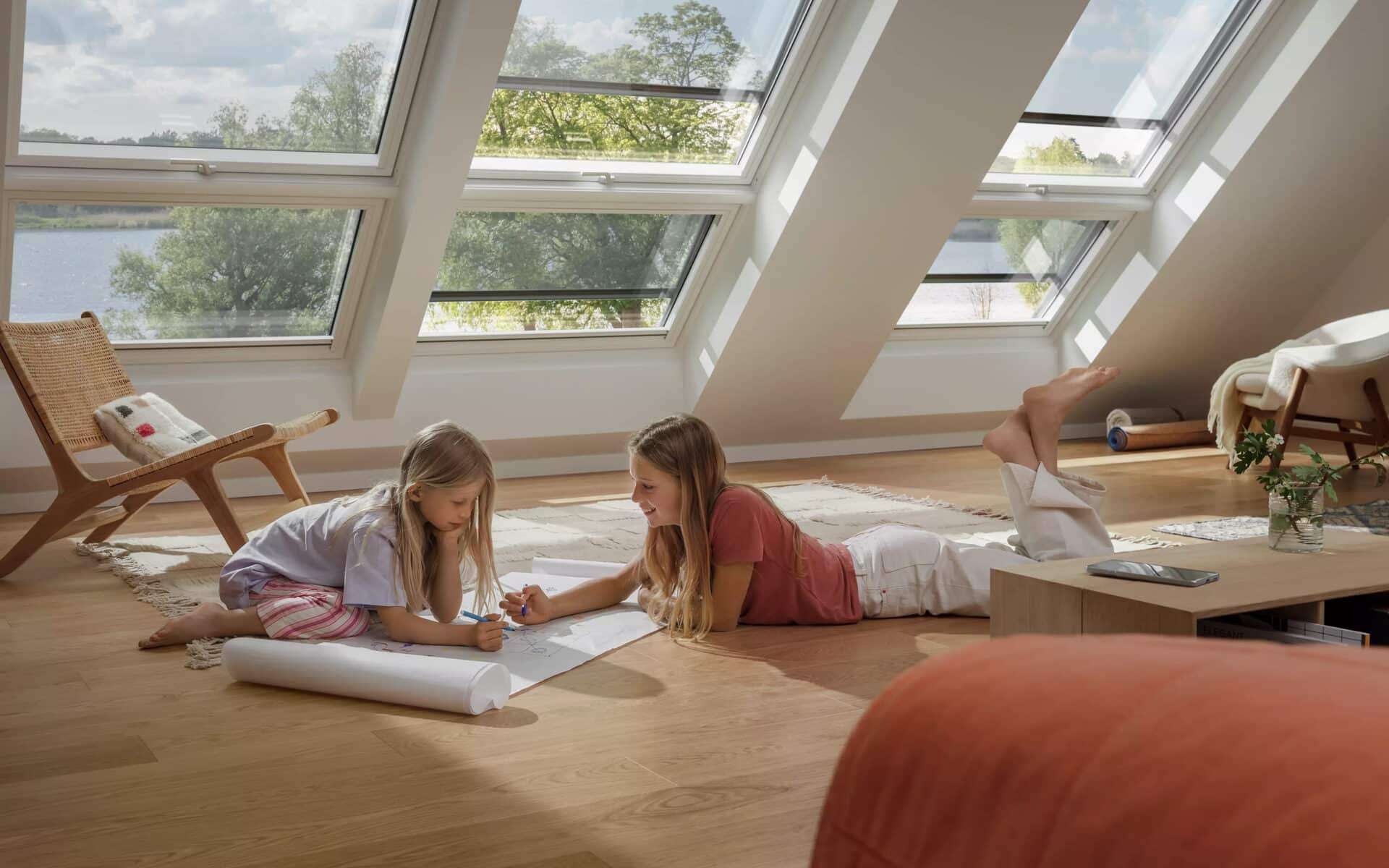 espace de vie et de détente - transformation combles