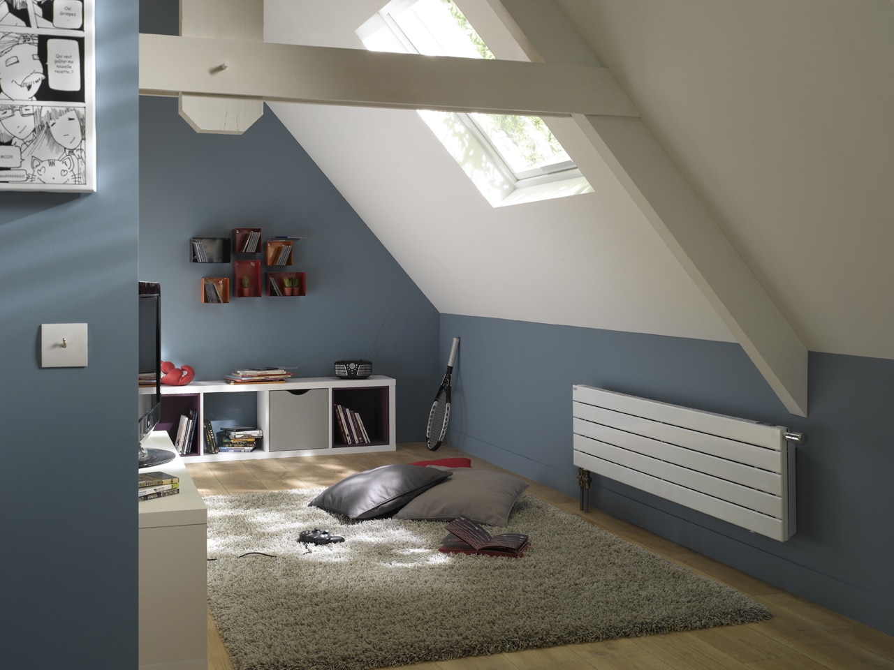 Le chauffage - isolation des combles