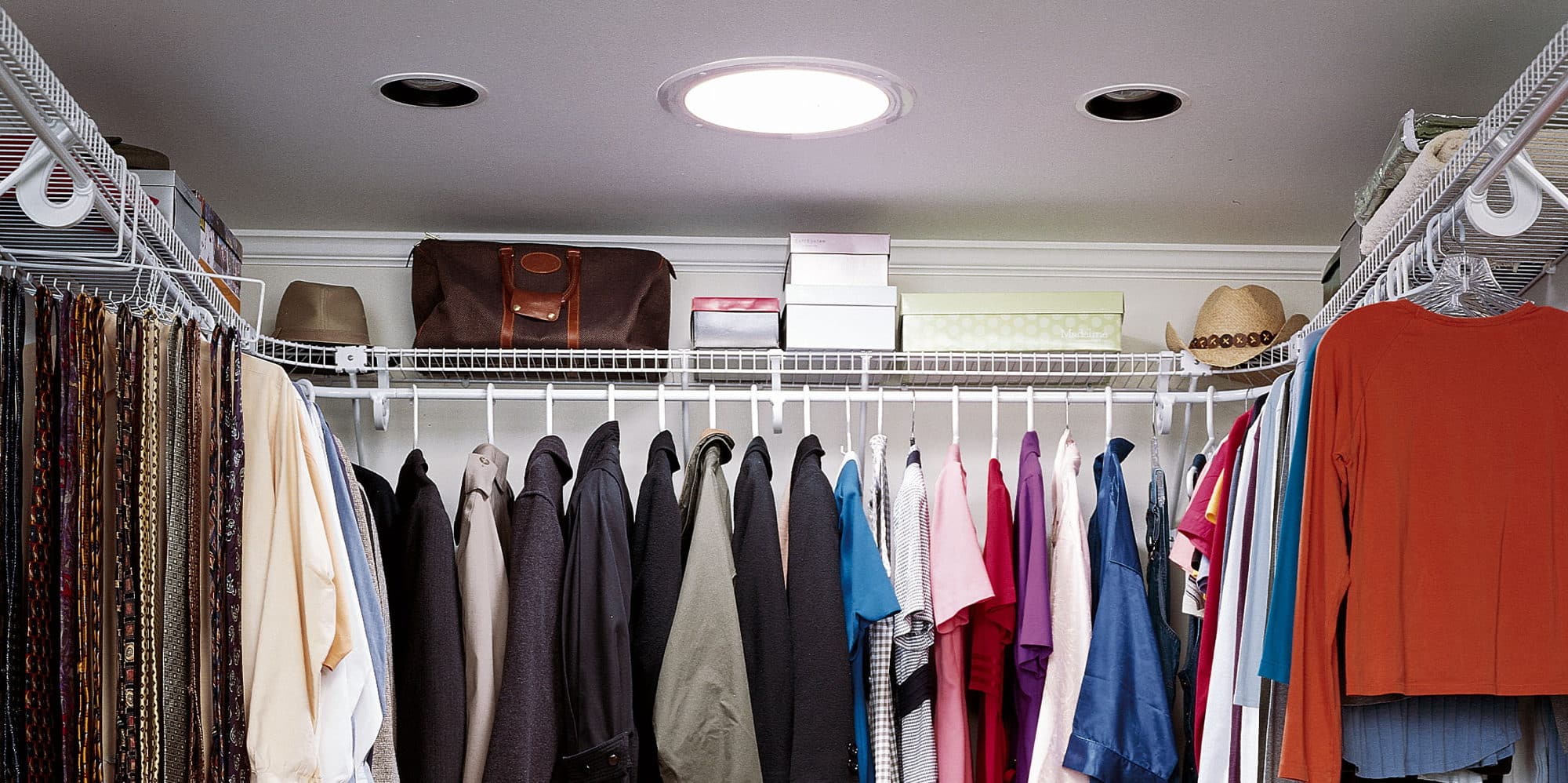 Le dressing - aménagement combles