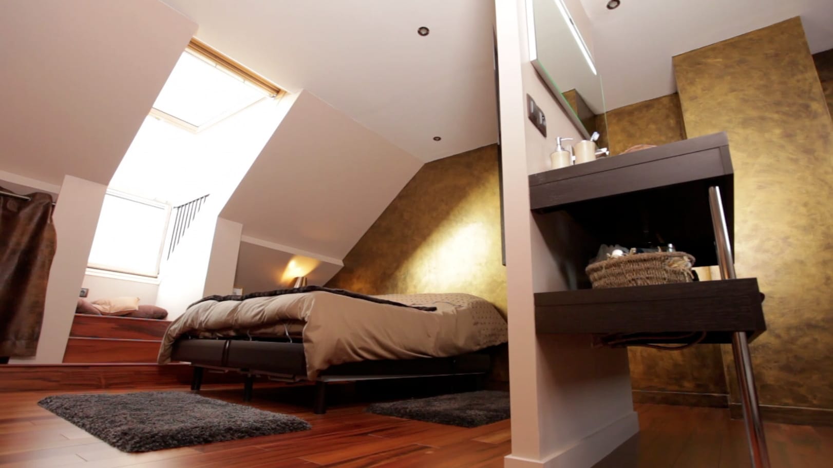 Aménagement combles - Un balcon dans les combles