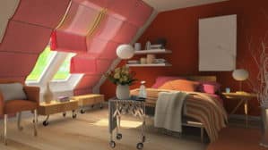 chambre d'ado sous les combles - prix aménagements