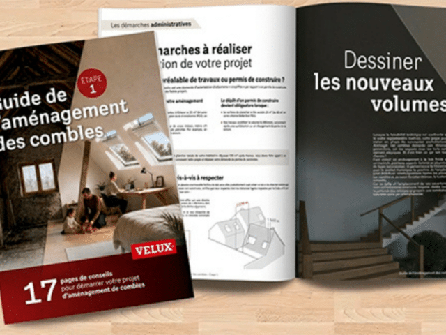 Guide de l’aménagement des combles VELUX – 17 pages de conseils pour démarrer un projet d’aménagement de combles