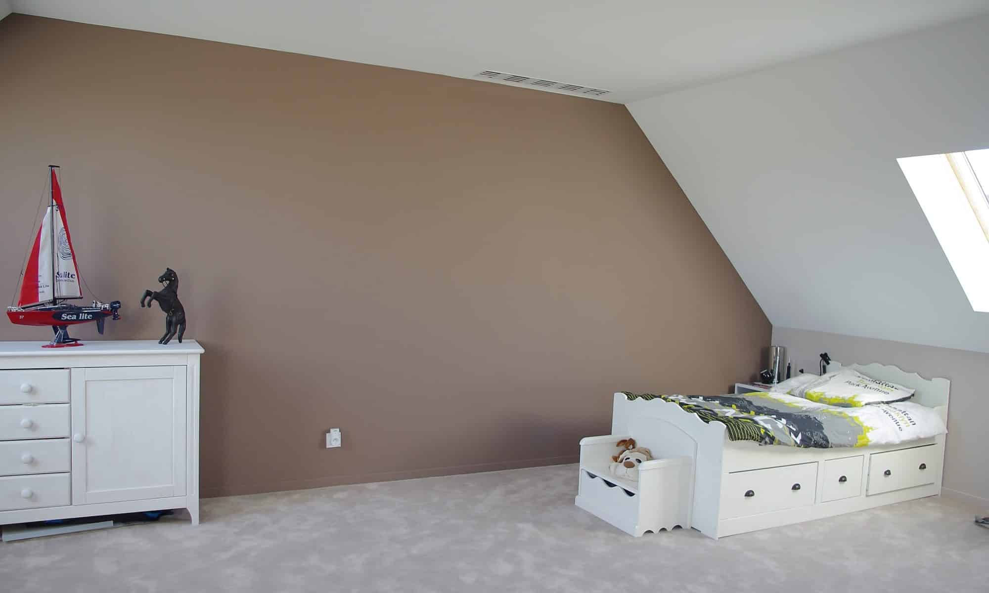 Chambre d'enfant Guiheneuf - décorations combles