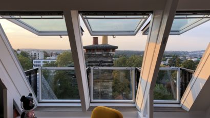 velux fenêtre balcon combles Meudon aménagement grenier