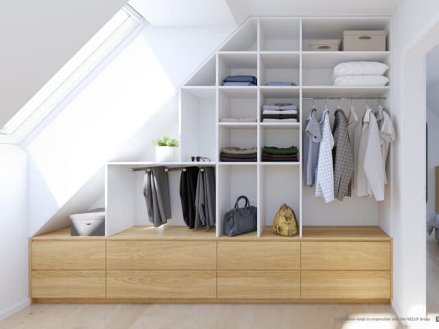 Dressing sous pente
