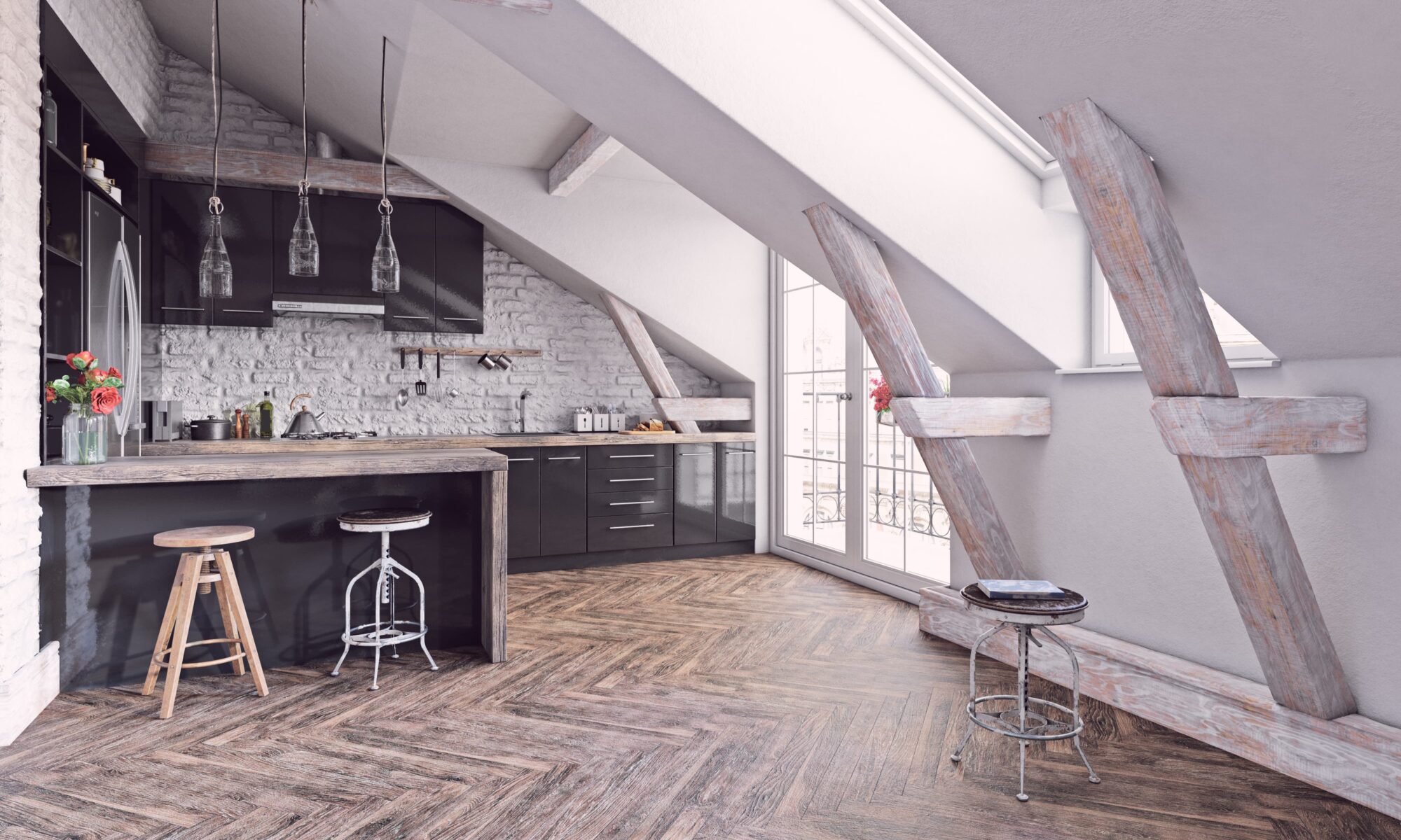 Cuisine sous les combles : choisir l'électroménager parfait