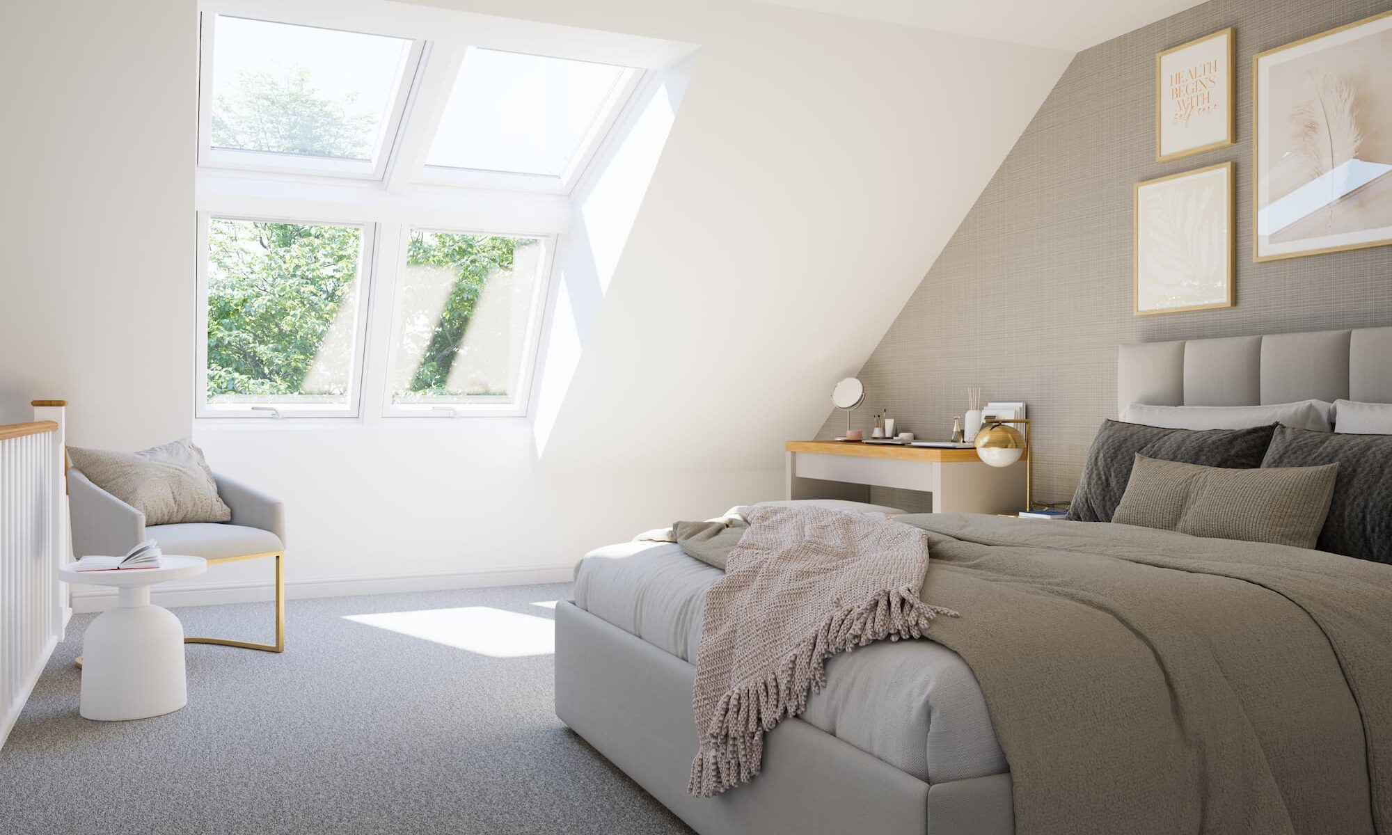 Chambre mansardée : 4 règles d'or pour bien l'aménager