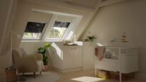Chambre de bébé couleur crème