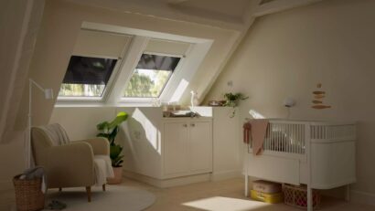 Chambre de bébé couleur crème
