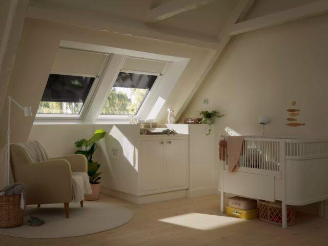 Chambre de bébé couleur crème