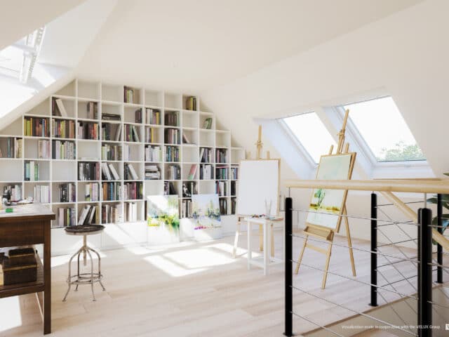 Bibliothèque sous pente DIY : le tuto pour un meuble sur mesure